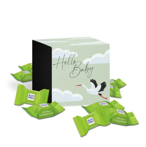 [WP13195] Hello Baby - grün - Ritter Sport Box