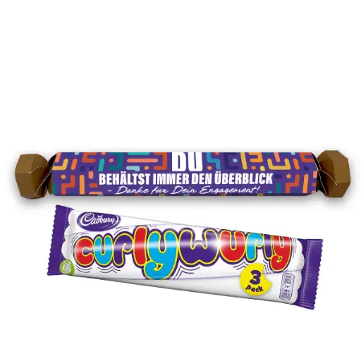 [WP13122] Geschenk "Du behältst immer den Überblick" - Curly Wurly