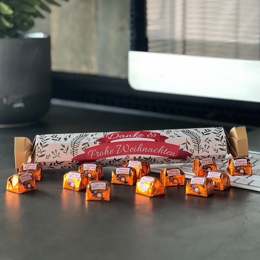 [WP13326] Geschenk "Danke & frohe Weihnachten" - Ferrero Küsschen