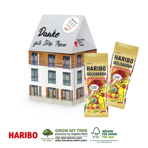 [91180] 3D Präsent Haus - Haribo