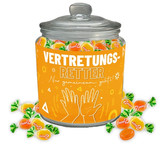 [WP13436] Teamgeschenk S "Vertretungsretter" - Nimm2