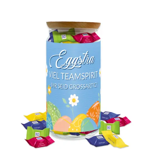 [WP13514] Teamgeschenk M "Eggstra viel Teamspirit" - Ritter Sport